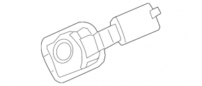Fuel filler flap housing Audi A4 B8 08-16 sedan