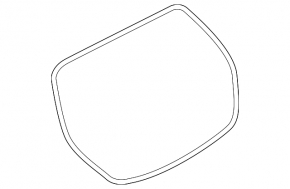 Rubber seal for tailgate Nissan Murano z50 03-08