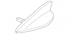 Kia EV6 22-24 fin antenna
