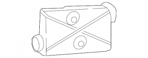 Blind Spot Sensor Bracket (BSM), Left, Mercedes GLC 20-22