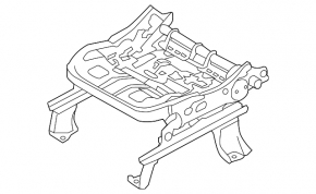 Ford C-max MK2 13-18 driver's seat longitudinal adjustment motor
