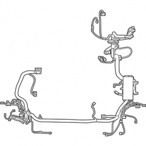 Lincoln MKC 15 Underhood Wiring with Fuse Box