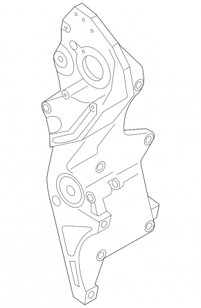 Timing Belt Tensioner Bracket VW Passat b7 12-15 USA 2.0 TDI