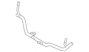 Lexus RX450h 16-22 Metal Cooling Hose Type 2
