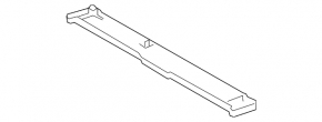 Upper radiator seal for Lexus ES 19-26