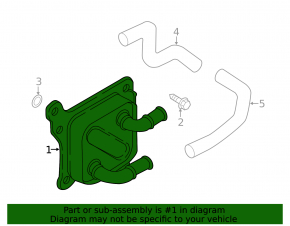 Nissan Kicks 18-25 1.6 Engine Oil Cooler
