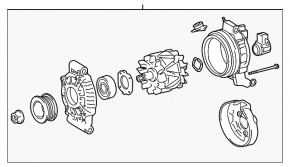 Generator Lexus LX570 16-21
