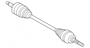 Rear right axle drive for Lexus GS300 06-06 rwd