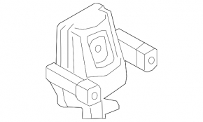 Left engine mount for Audi A8 13-18 3.0T