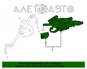 Steering column Audi Q7 16-