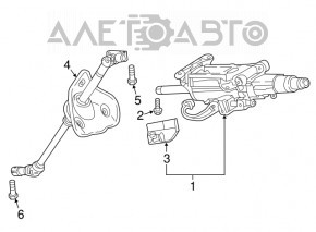 Steering column Audi Q7 16-