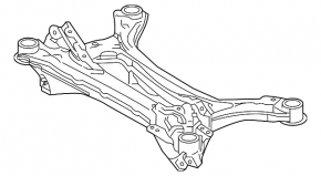 Subframe rear Toyota Camry v70 20-24 AWD