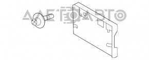 Toyota Highlander 20- Front License Plate Area