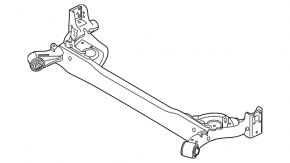 Rear beam Nissan Kicks 21-24 SR, SV