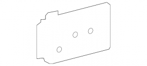 Front right side member nose bracket for Lexus RX350 RX450h 16-22