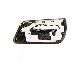 Door trim card front left Dodge Challenger 15-23 rest black with black insert cloth, armrest leather