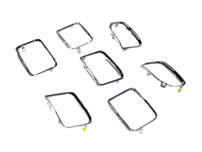 Jeep Grand Cherokee WL 21-25 Chrome Grille Frame Kit