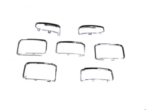 Jeep Grand Cherokee WL 21-25 Chrome Grille Frame Kit