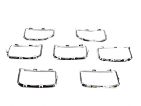 Jeep Grand Cherokee WL 21-25 Chrome Grille Frame Kit