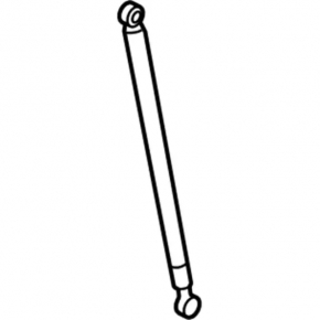 Hood shock absorber right Ford Flex 09-19