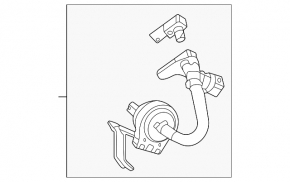 Fuel tank ventilation valve Mercedes A-class V177 19-22 M260