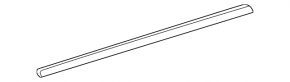 Rear left glass seal Mercedes CLA 14-19