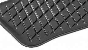 Passenger car mat Mercedes W167 GLE 350 450 20-23 rubber black