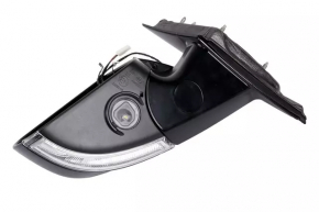 Left side mirror complete Cadillac ATS 13- BSM, auto-dimming, turn signal