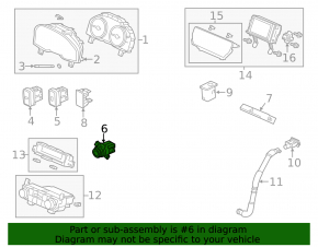 Acura RDX 13-18 start-stop button