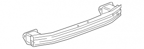 Chevrolet Cruze 16- rear bumper reinforcement