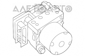 ABS ABS Nissan Rogue 14-16 FWD
