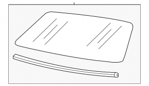 Windshield VW Beetle 12-19