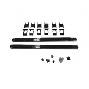 Set of steps Jeep Grand Cherokee WK2 11-21 chrome, with fasteners