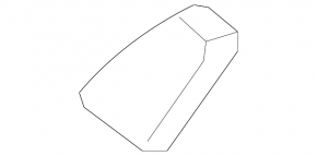 Door plug front right Audi A4 B9 17-25 rear