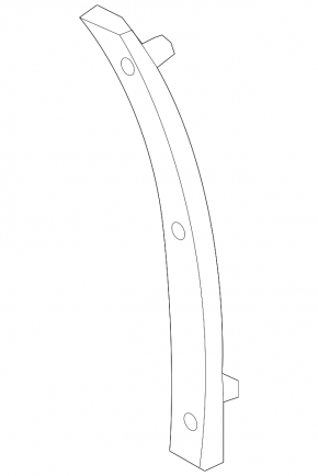 Front left wing seal Audi A5 F5 17- lower