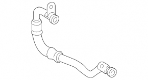 Mercedes GLC 300 20-22 turbocharger intake pipe