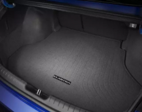 Trunk mat Hyundai Elantra 21 - black cloth