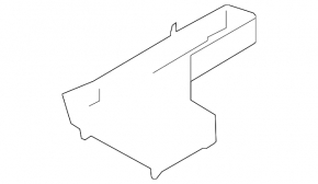 Trunk tray right Lincoln Nautilus 19-23