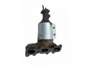 Exhaust manifold rear with catalytic converter Ford Explorer 16-19 3.7
