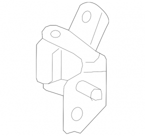 Upper rear right door hinge Mazda CX-5 17-