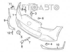Towing hook Mazda 3 14-18 BM