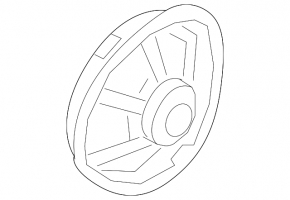 Speaker rear left Ford Explorer 20-