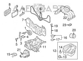 Subaru B10 Tribeca intake manifold