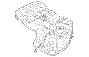 Fuel tank Kia Sorento 19-20