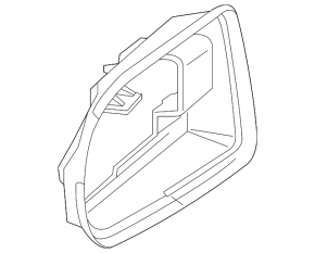 Blind Spot Sensor Guard Left Acura MDX 14-16