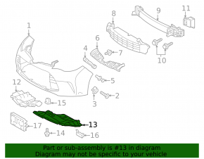 Engine guard left Toyota Avalon 16-18 rest TYC