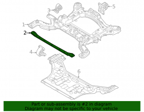 Kia EV6 Front Subframe Bar 22-24