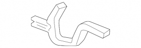 Left trunk lid hinge for Toyota Solara 2.4 04-08