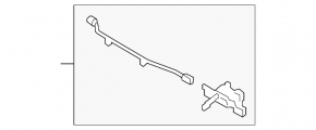 Hyundai Kona 18-23 hood lock with sensor