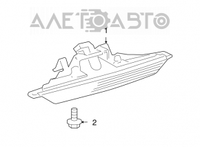 Brake light Lexus RX300 RX330 RX350 RX400h 04-09